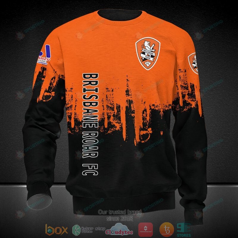Brisbane Roar Fc Logo 3D Shirt Brisbane Roar Fc Logo 3D Shirt