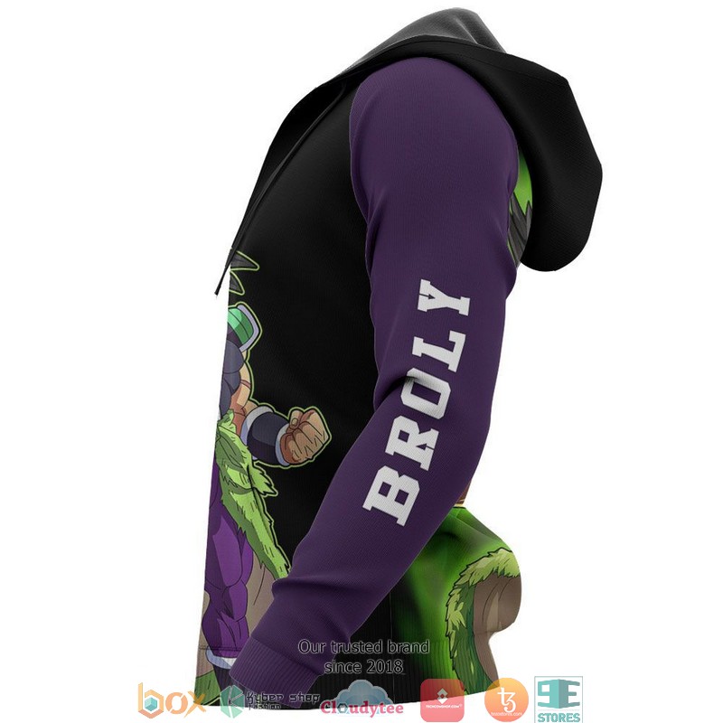 Broly Dragon Ball Anime 3D Hoodie Broly Dragon Ball Anime 3D Hoodie