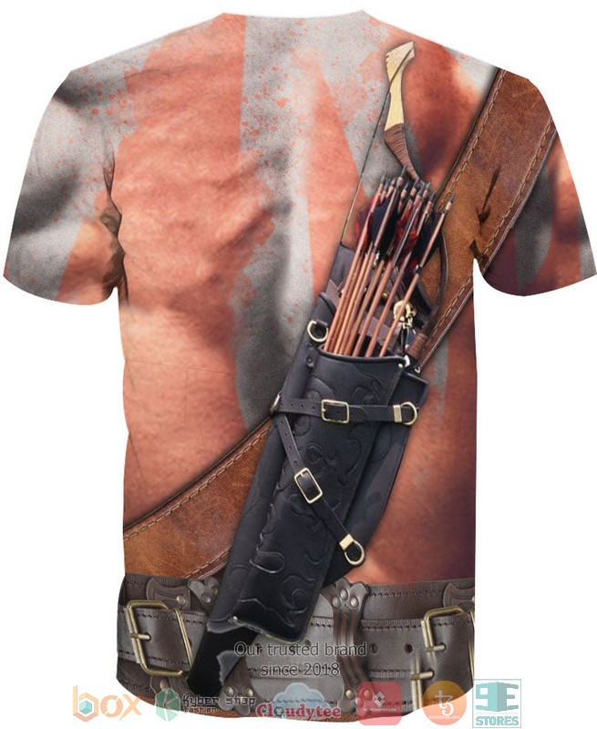 Brown Choker Native American 3D Shirt Brown Choker Native American 3D Shirt
