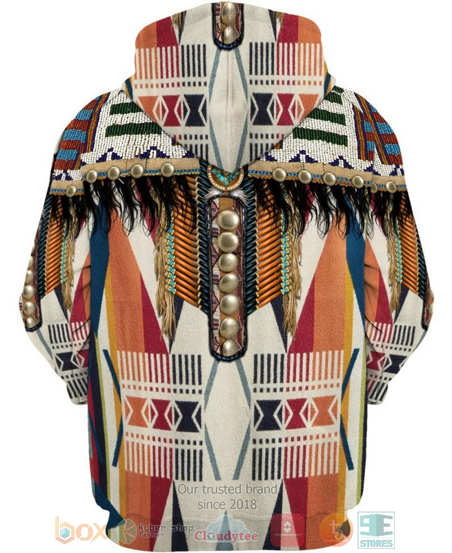 Brown-Multi-Pattern-3D-Shirt-Hoodie-3-1