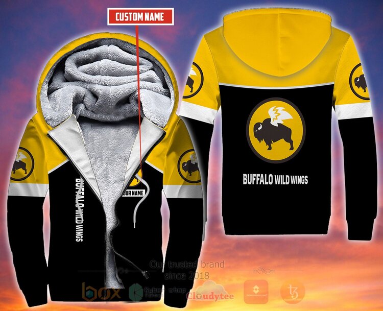 Buffalo Wild Wings Personalized Fleece 3D Hoodie Buffalo Wild Wings Personalized Fleece 3D Hoodie