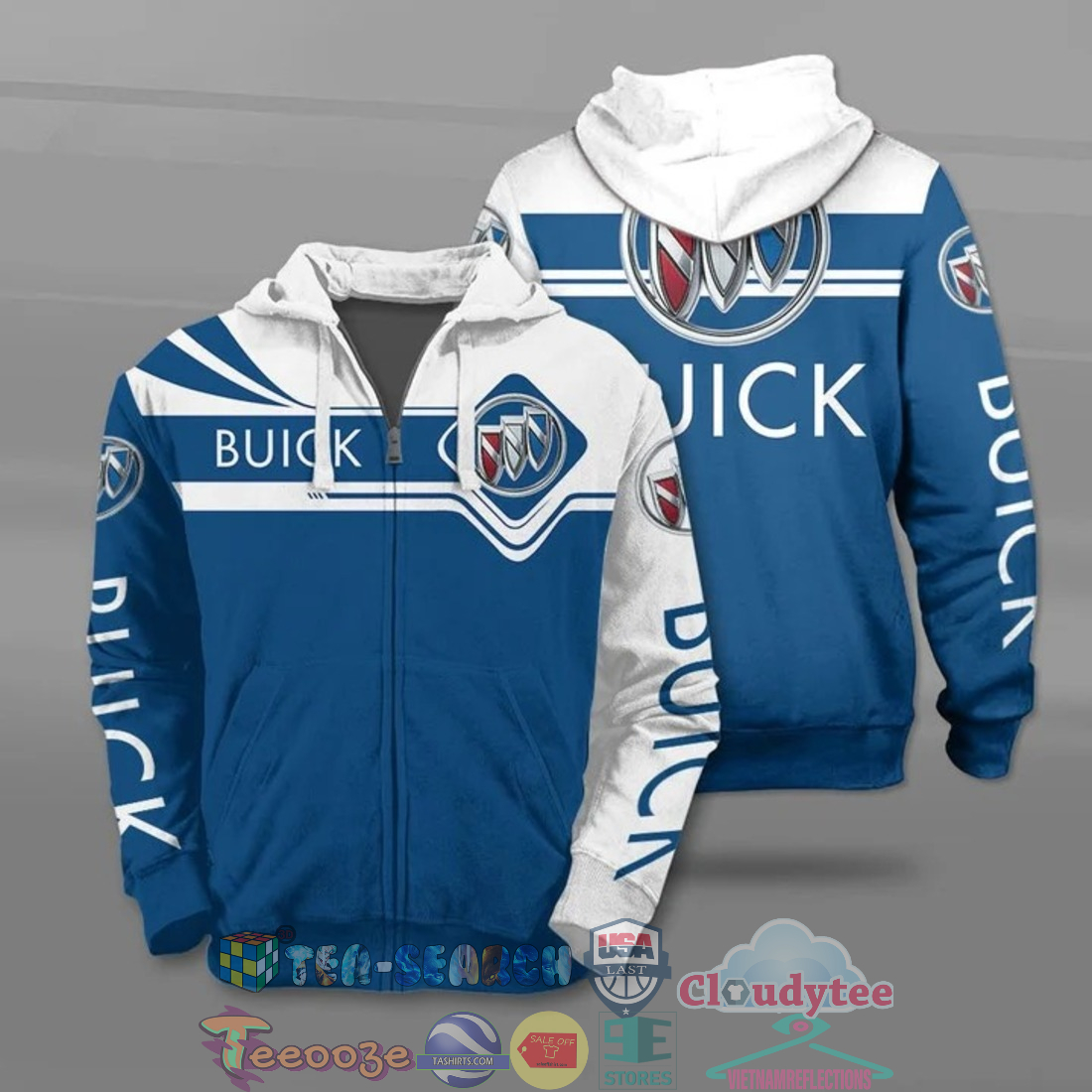 Buick All Over Printed T-Shirt Hoodie Buick All Over Printed T-Shirt Hoodie