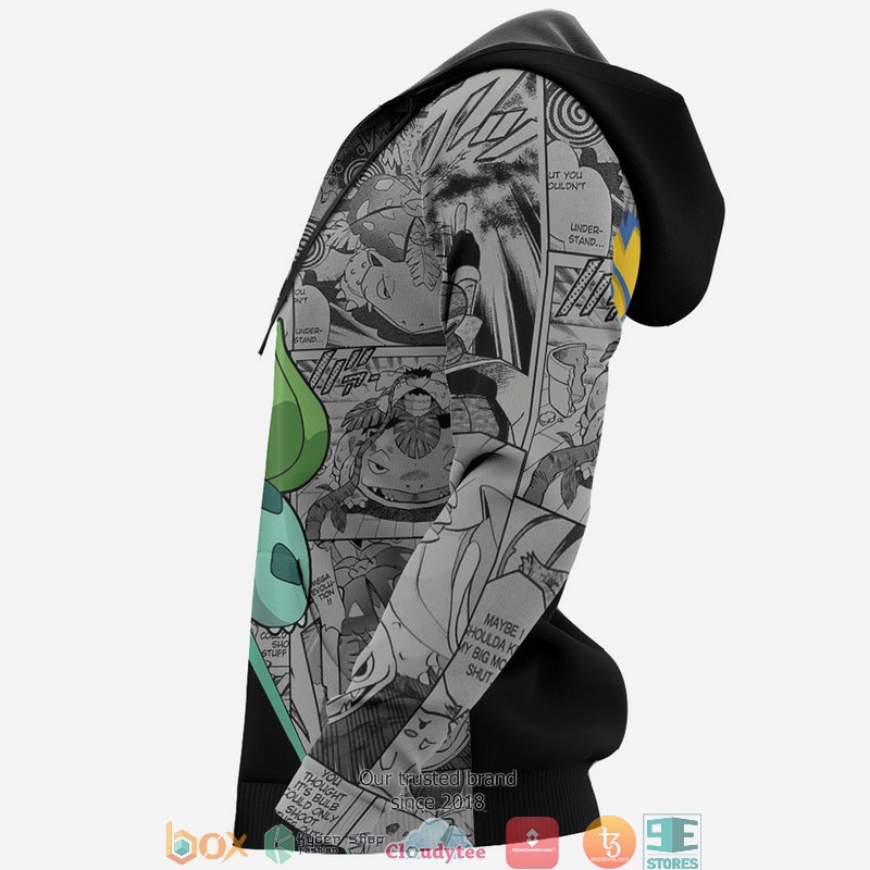Bulbasaur Anime Pokemon Merch Mix Manga 3D Hoodie Bulbasaur Anime Pokemon Merch Mix Manga 3D Hoodie