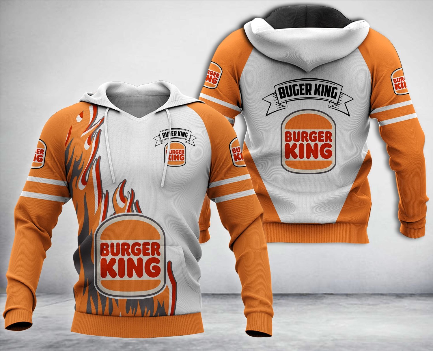Burger King 3D Hoodie Burger King 3D Hoodie