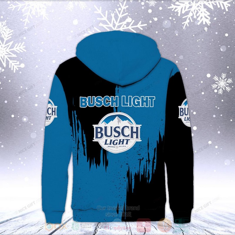 Busch Light Fleece Zip Hoodie Busch Light Fleece Zip Hoodie