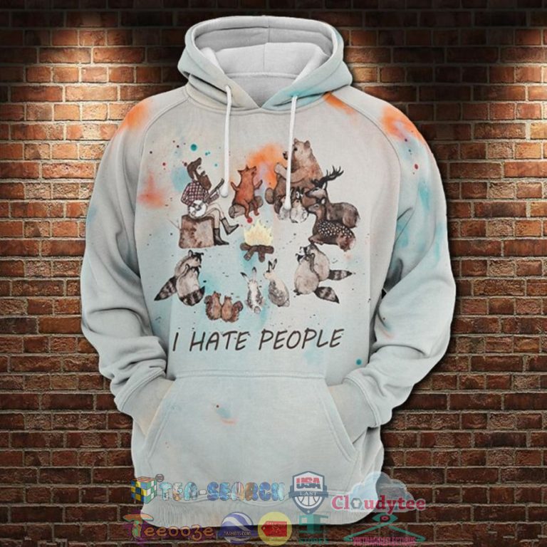 Camp-Fire-I-Hate-People-3D-Hoodie-3
