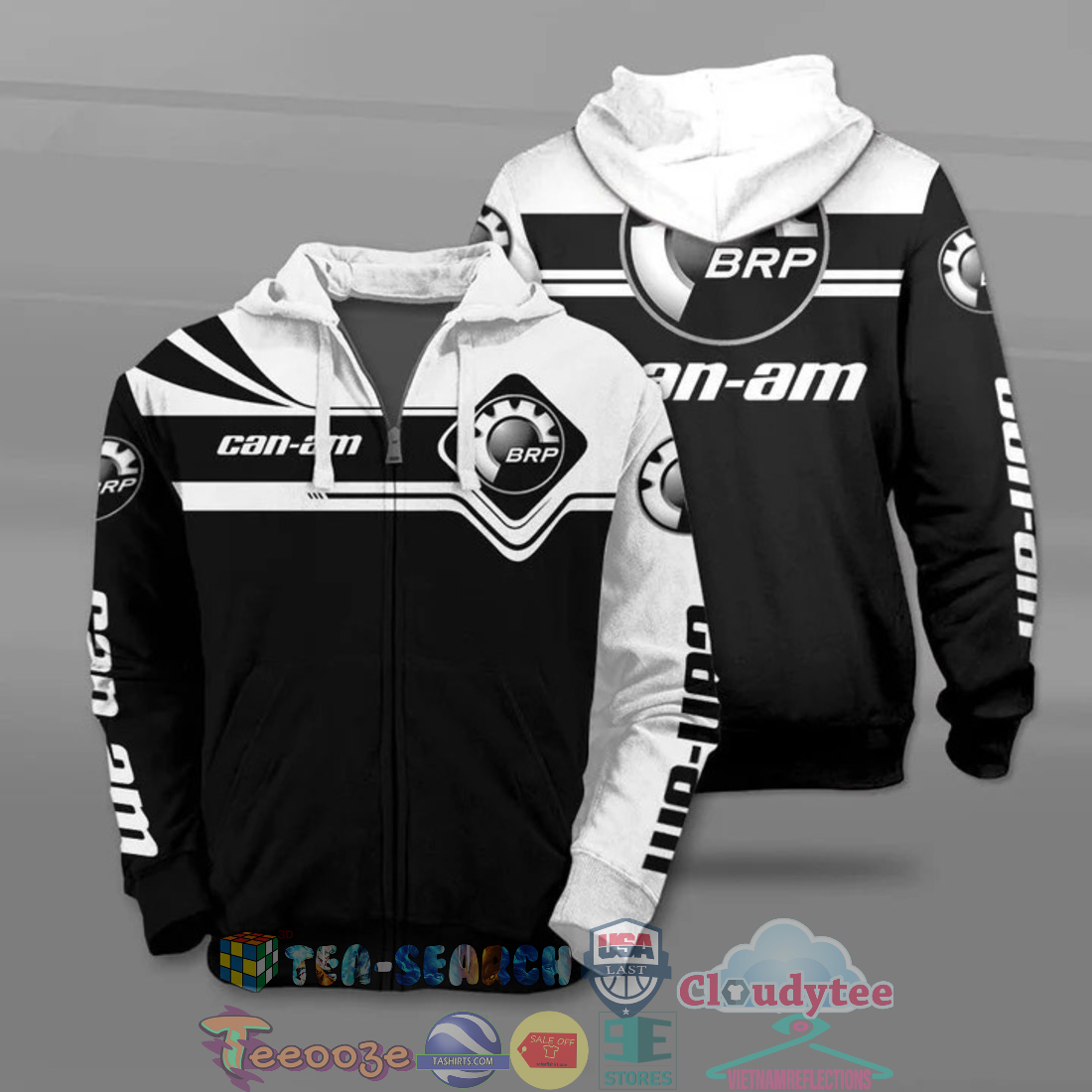 Can-Am Motorcycles All Over Printed T-Shirt Hoodie Can-Am Motorcycles All Over Printed T-Shirt Hoodie