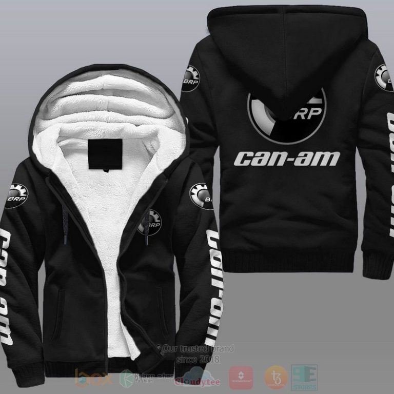 Can-Am-Motorcycles-Car-Fleece-Hoodie-1