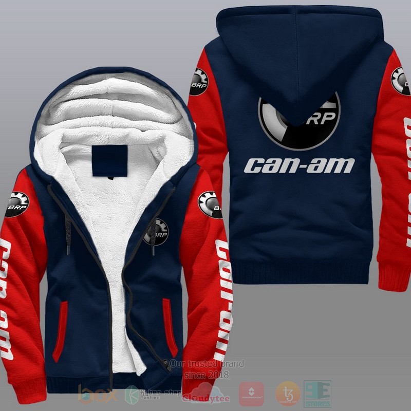 Can-Am Motorcycles Car Fleece Hoodie Can-Am Motorcycles Car Fleece Hoodie