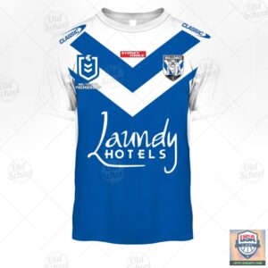 Canterbury Bulldogs Nrl Personalized 3D Hoodie Away Jersey Shirt