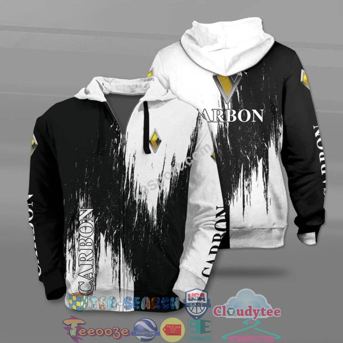Carbon Motors All Over Printed T-Shirt Hoodie Carbon Motors All Over Printed T-Shirt Hoodie