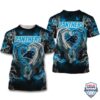 Carolina Panthers Dragon Nfl 3D Hoodie T-Shirt