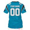 Carolina Panthers Nfl Personalized 3D Hoodie