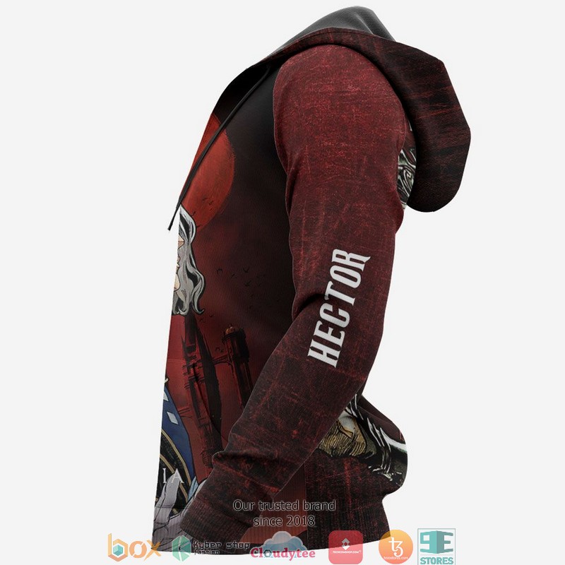 Castlevania Hector Anime Merch 3D Hoodie Castlevania Hector Anime Merch 3D Hoodie