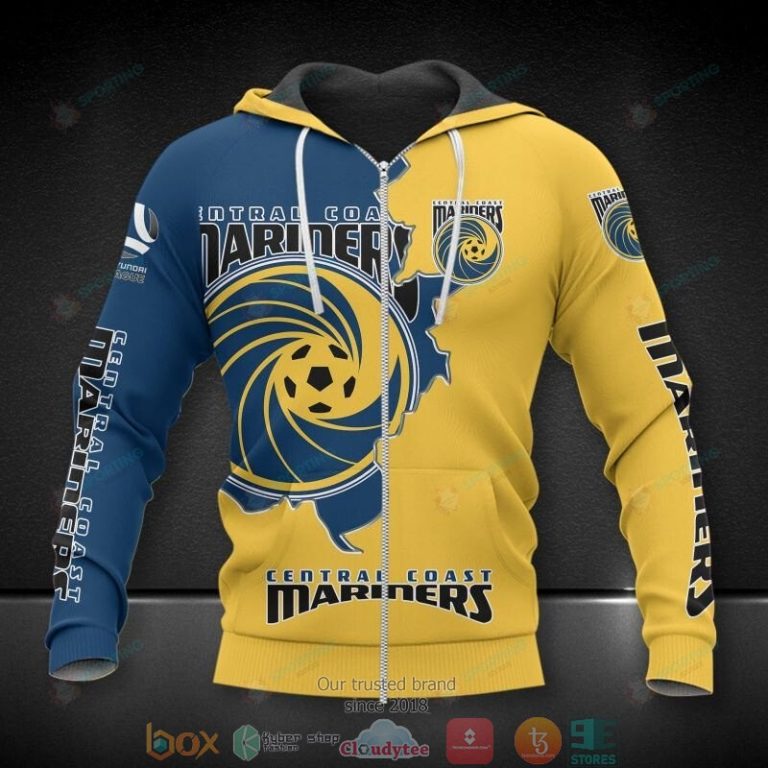 Central-Coast-Mariners-Yellow-Blue-3D-Hoodie-Shirt-3
