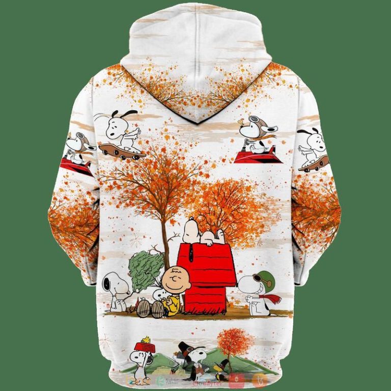 Charlie-Brown-And-Snoopy-Autumn-Time-3D-Shirt-Hoodie-2