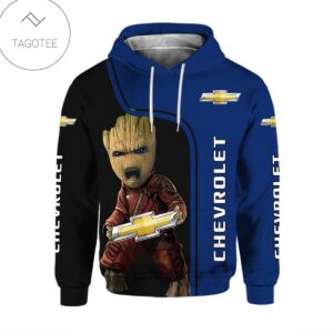 Chevrolet Baby Groot Navy Hoodie