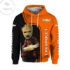 Chevrolet Baby Groot Orange Hoodie