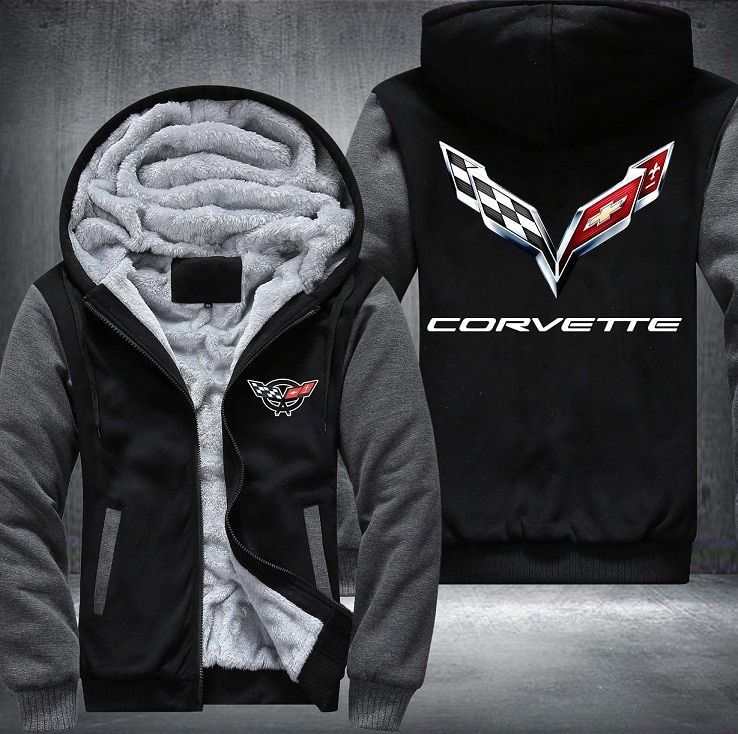 Chevrolet-Corvette-Fleece-Hoodie-Jacket-1