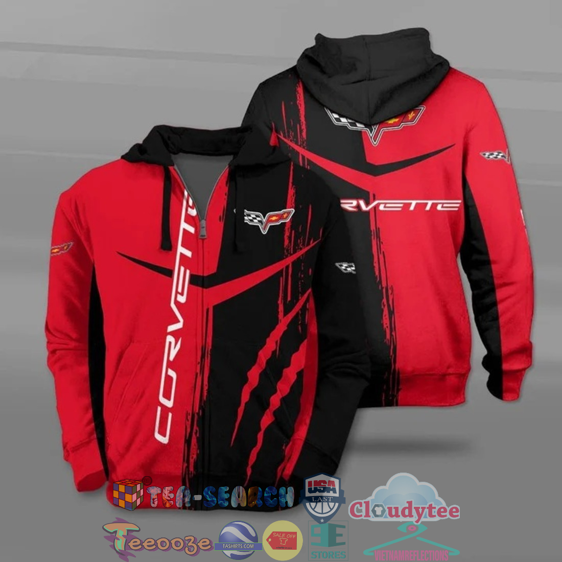 Chevrolet Corvette Ver 3 All Over Printed T-Shirt Hoodie Chevrolet Corvette Ver 3 All Over Printed T-Shirt Hoodie