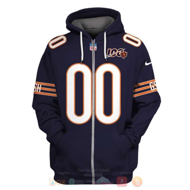 Chicago-Bears-Nfl-Personalized-3D-Hoodie-Jersey-Shirt-2