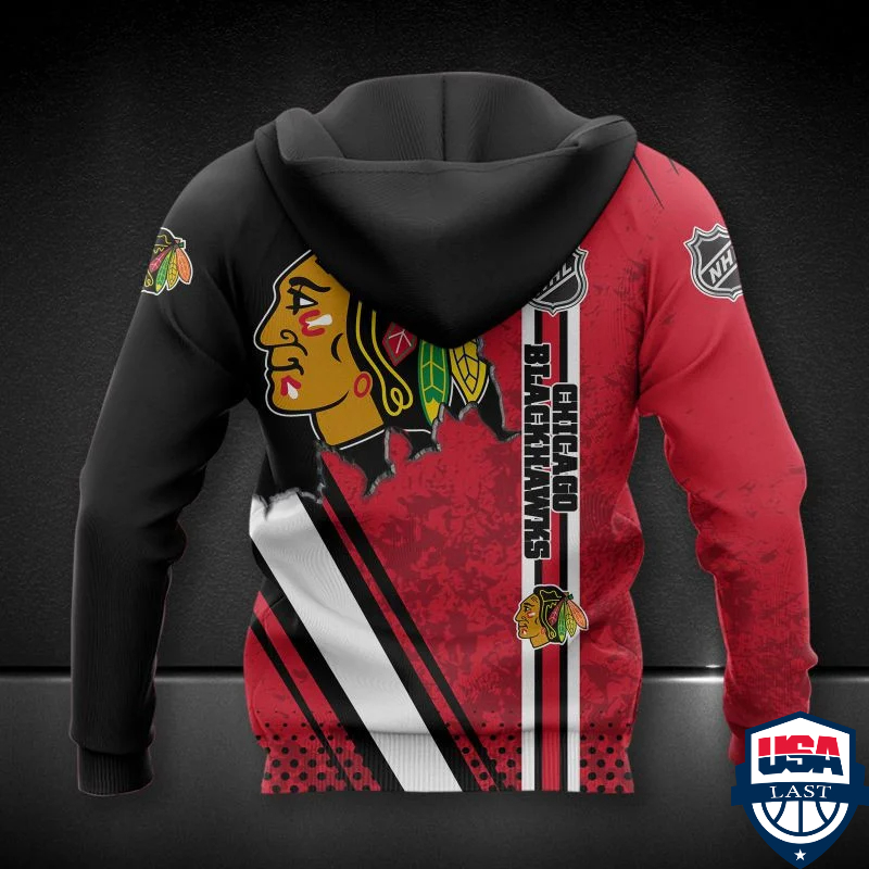 Chicago Blackhawks Nhl Ver 9 All Over Printed Hoodie Chicago Blackhawks Nhl Ver 9 All Over Printed Hoodie