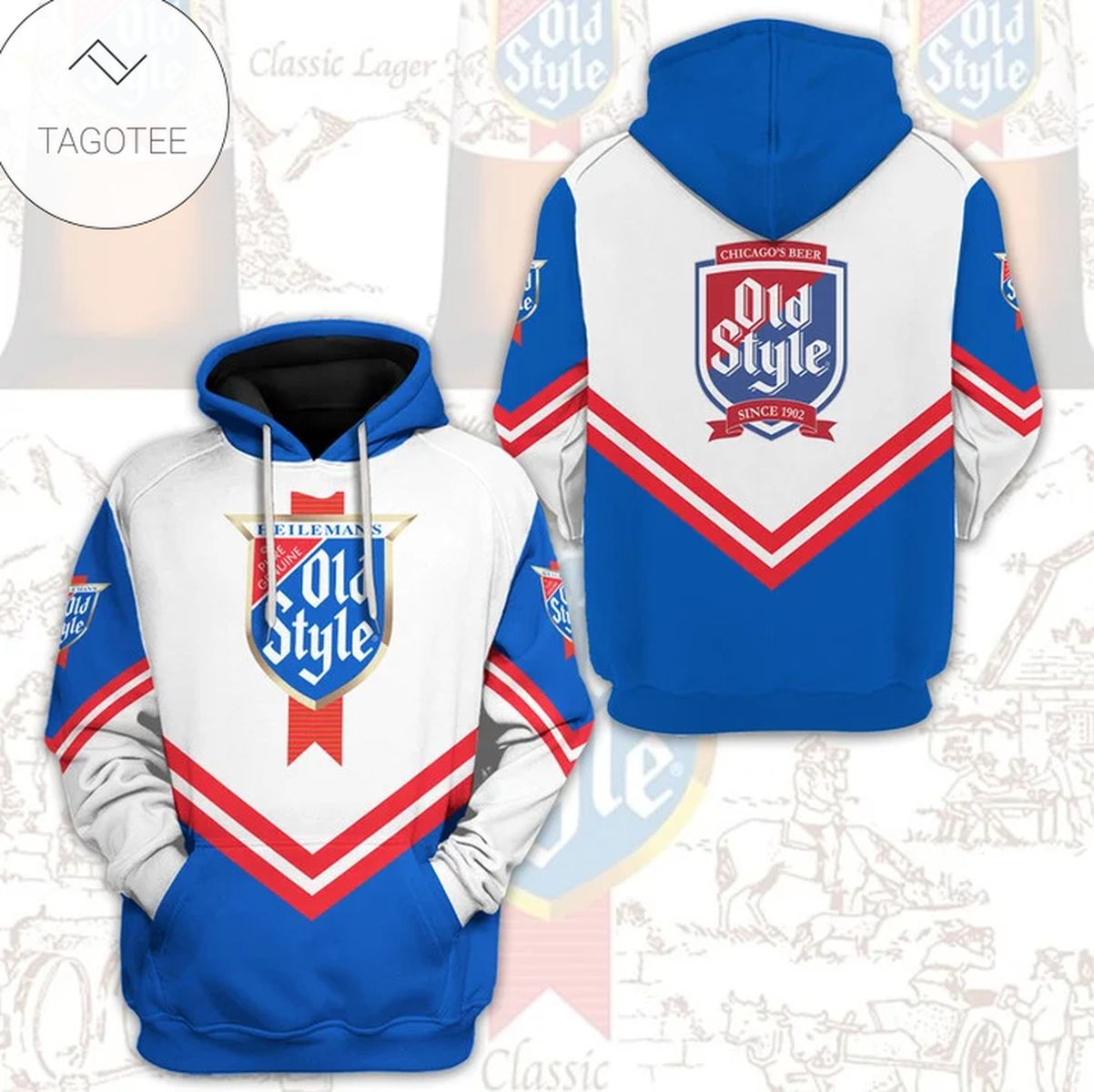 Chicago’S Beer Old Style Since 1902 Hoodie Chicago’S Beer Old Style Since 1902 Hoodie