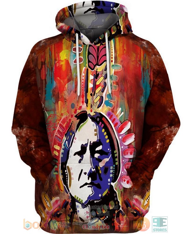 Chief-Sitting-Bull-Art-3D-Hoodie-1