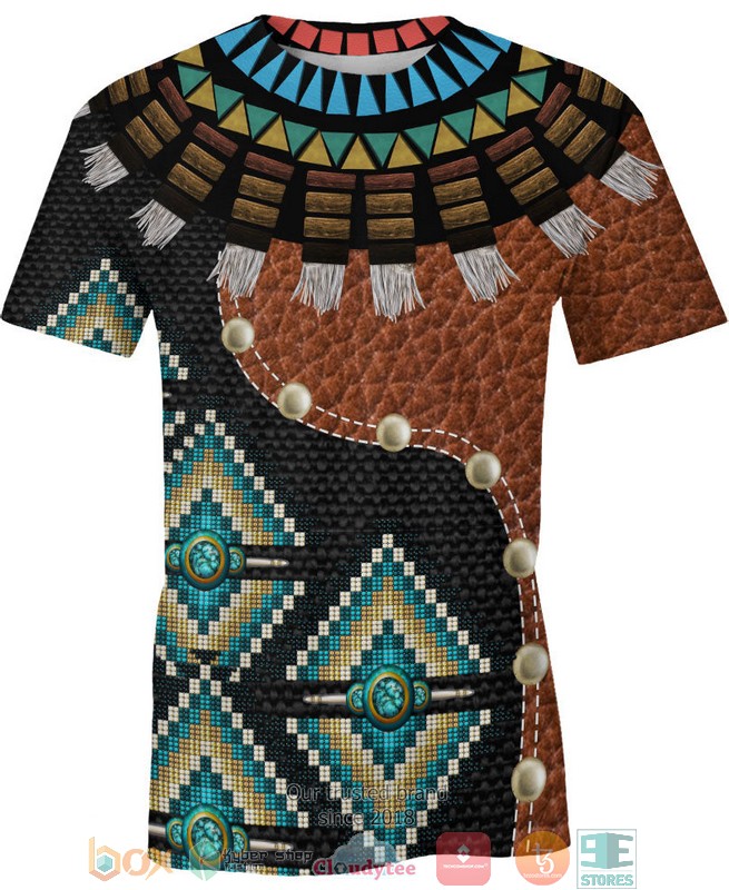 Choker-Skin-Pattern-Native-American-3D-Shirt-Hoodie-2