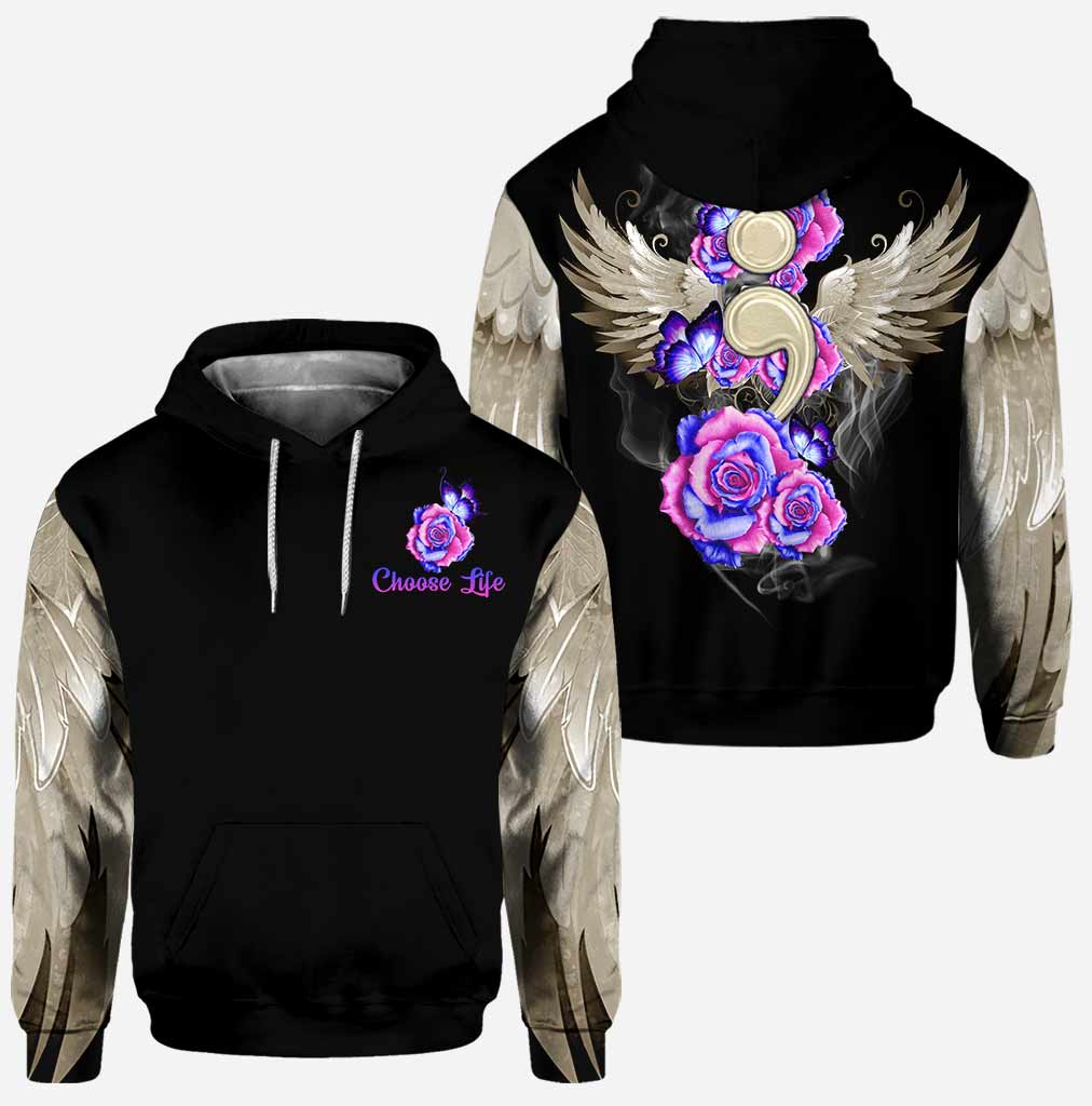 Choose-Life-Angel-Wings-Rose-Semicolon-Suicide-Prevention-All-Over-Printed-Hoodie-And-Leggings-2