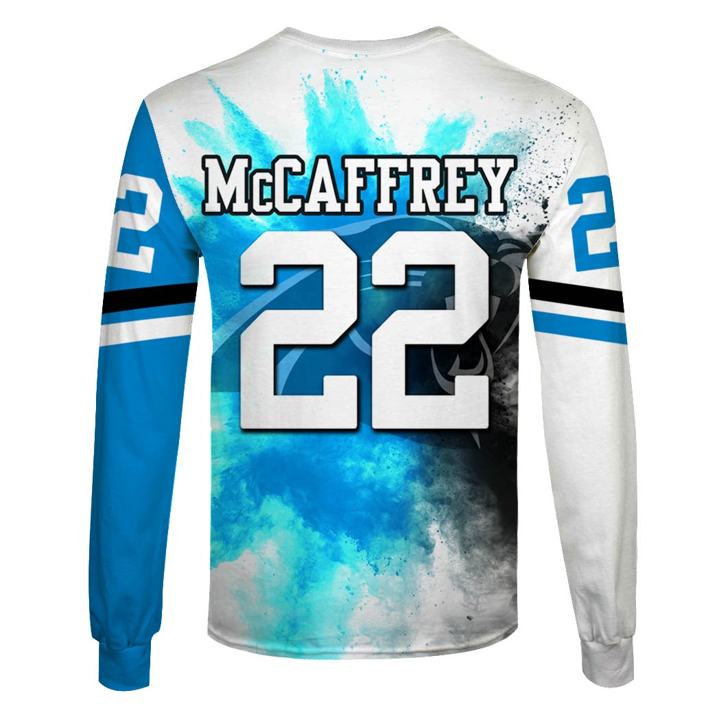 Christian Mccaffrey Carolina Panthers Nfl 3D Shirt Christian Mccaffrey Carolina Panthers Nfl 3D Shirt