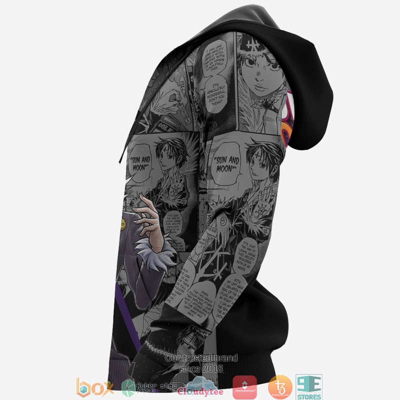 Chrollo Lucilfer Hxh Anime Merch Manga 3D Hoodie Chrollo Lucilfer Hxh Anime Merch Manga 3D Hoodie