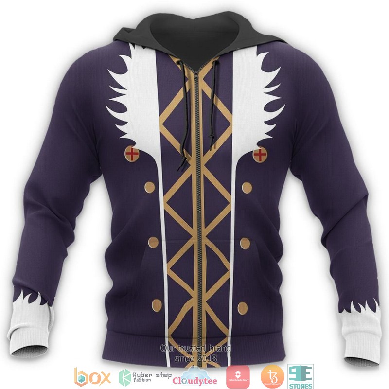 Chrollo Lucilfer Hxh Anime Navy 3D Hoodie Chrollo Lucilfer Hxh Anime Navy 3D Hoodie