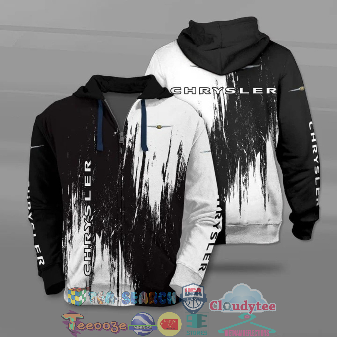 Chrysler Ver 2 All Over Printed T-Shirt Hoodie Chrysler Ver 2 All Over Printed T-Shirt Hoodie