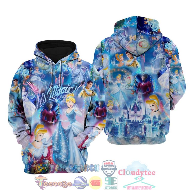 Cinderella-Glitter-Disney-ItS-Magic-Hoodie-3D-3