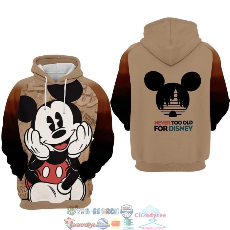 Classic-Mickey-Mouse-Never-Too-Old-For-Disney-3D-Hoodie-2