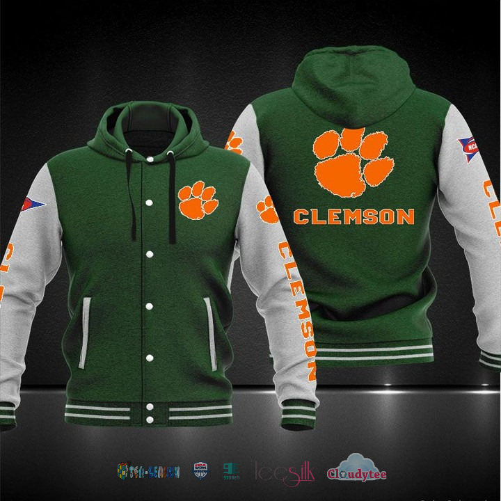 Clemson Tigers Baseball Hoodie Jacket Clemson Tigers Baseball Hoodie Jacket