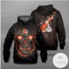 Cleveland Browns Lava Skull Hoodie