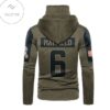 Cleveland Browns Number 6 Baker Mayfield Mask Hoodie