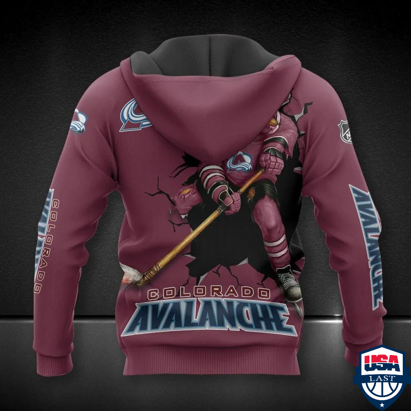 Colorado Avalanche Nhl Ver 4 All Over Printed Hoodie Colorado Avalanche Nhl Ver 4 All Over Printed Hoodie