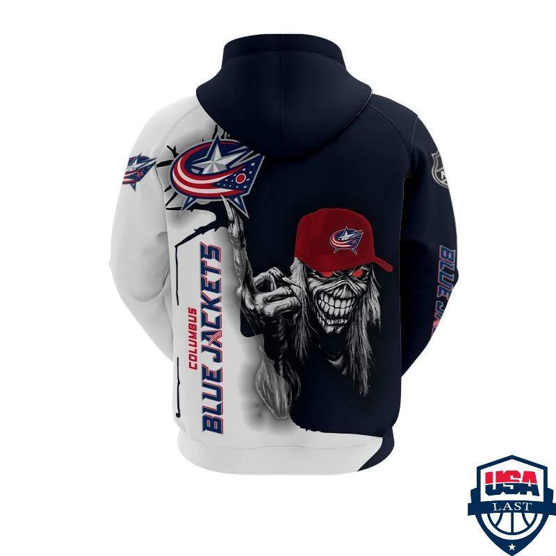 Columbus Blue Jackets Nhl Ver 2 All Over Printed Hoodie Columbus Blue Jackets Nhl Ver 2 All Over Printed Hoodie