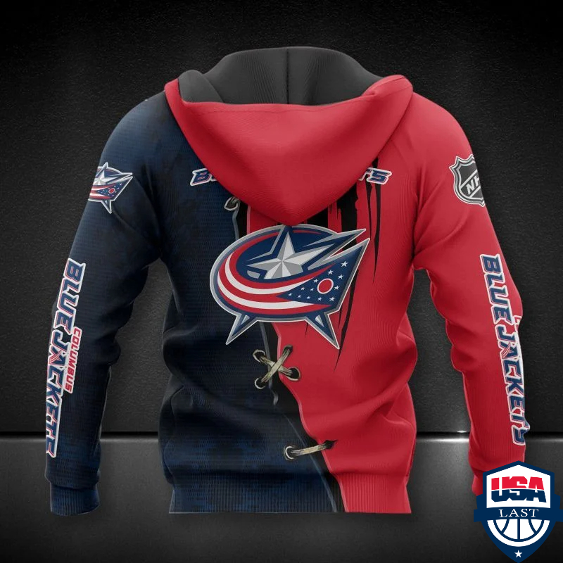 Columbus Blue Jackets Nhl Ver 8 All Over Printed Hoodie Columbus Blue Jackets Nhl Ver 8 All Over Printed Hoodie