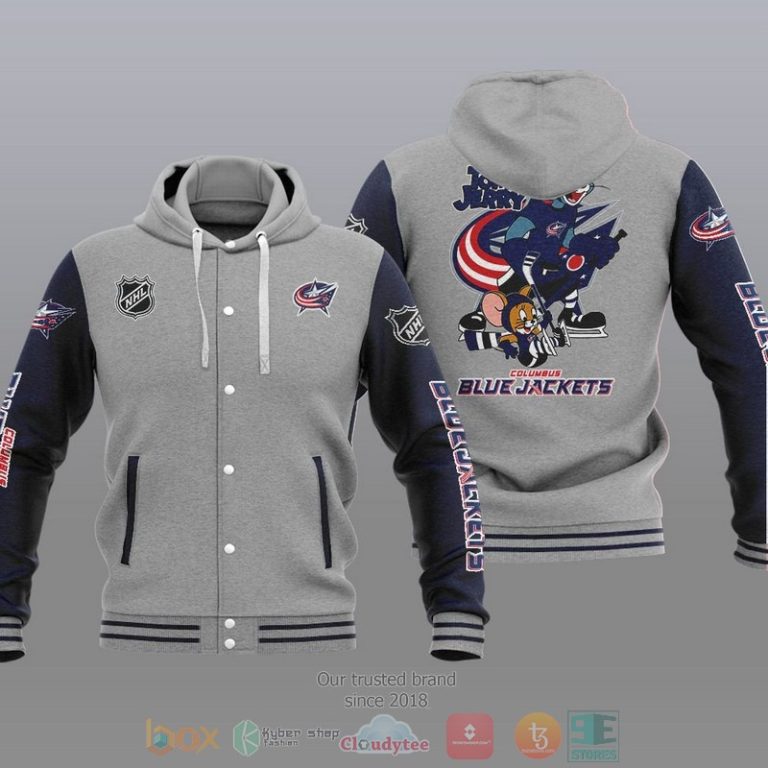 Columbus-Blues-Nhl-Tom-And-Jerry-Baseball-Hoodie-Jacket-2