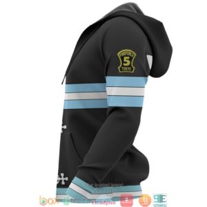 Company 5 Fire Force Anime 3D Hoodie