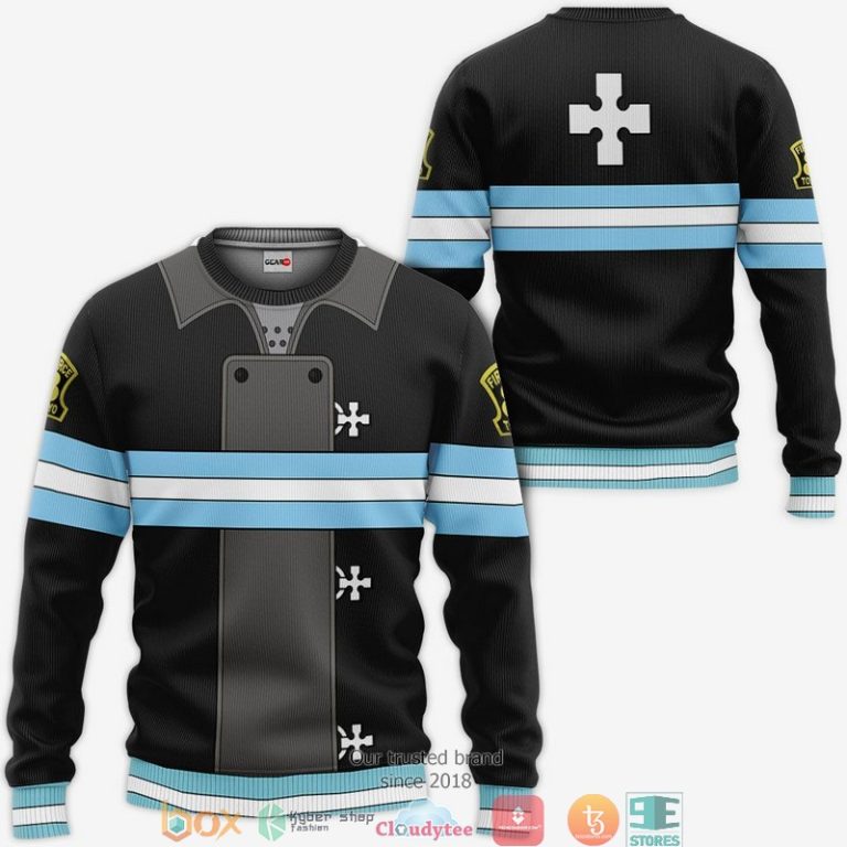 Company-8-Fire-Force-Anime-3D-Hoodie-Bomber-Jacket-2