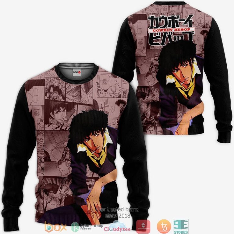 Cowboy-Bebop-Spike-Spiegel-Anime-Merch-Manga-3D-Hoodie-Bomber-Jacket-2