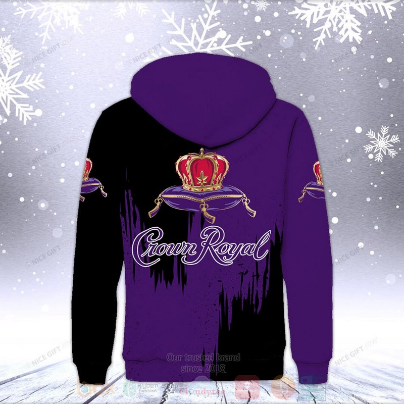 Crown Royal Purple Fleece Zip Hoodie Crown Royal Purple Fleece Zip Hoodie