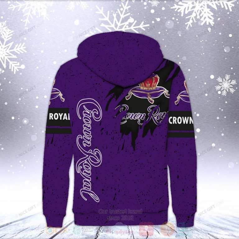 Crown-Royal-Whiskey-Purple-Fleece-Zip-Hoodie-3