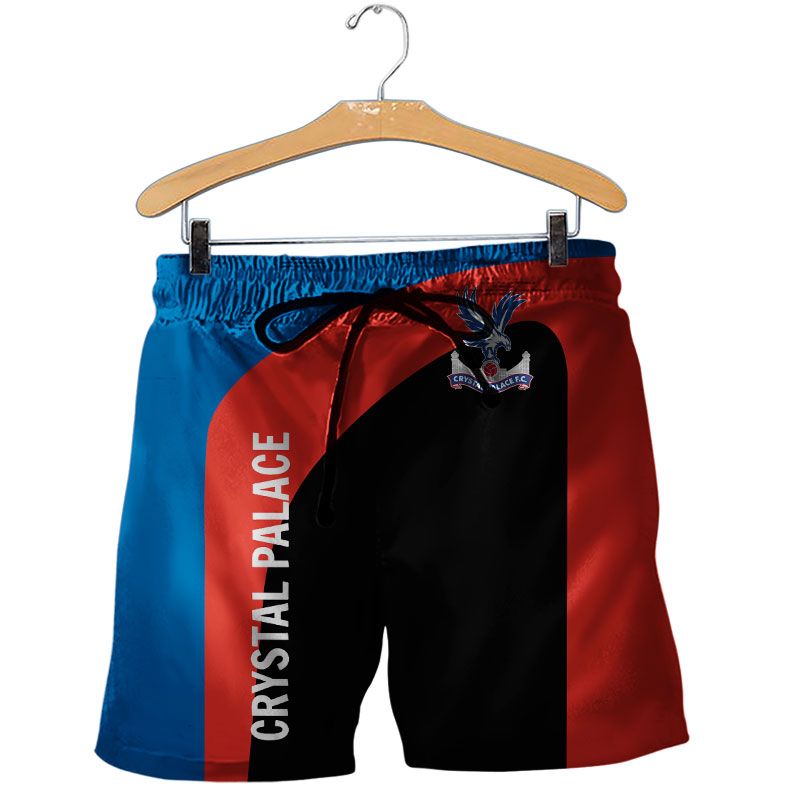 Crystal Palace Blue Red Black 3D Shirt Crystal Palace Blue Red Black 3D Shirt