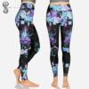 Custom 50 Years Of Magic The Disney Castle Floral Hoodie And Leggings